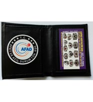AFAD ROZETLİ CÜZDAN SATINAL,KURUM ADRESINE GONDERILIR