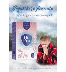 Erbatab Flu-Pro Vitamin C Vitamin D3  Çinko ve Kar