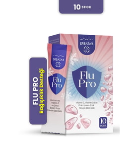 Erbatab Flu-Pro Vitamin C Vitamin D3  Çinko ve Kar