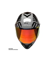 Motosiklet Kask Ece 22.r06 Sertifikalı Güneş Vizörlü Fiber Kask Full Face Motor Kaskı Yeni Sezon