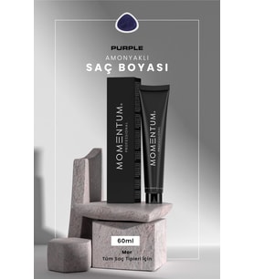 Momentum Kozmetik Saç Boyası Purple 60 ml