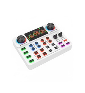 Blic Pro+ KSA2 Beyaz Live Stream Sound Card Profesyonel Canlı Yayın Ses Kartı