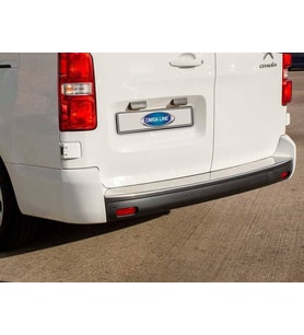 Peugeot Expert Traveller Arka Tampon Eşiği - Krom, Kısa Şase  2017 ve Sonrası