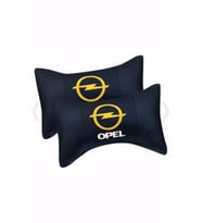Opel Speedster koltuk koltuk kılıf uyumlu yastık - araç logo ve marka nakışlı 2li set