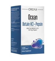 Ocean Betain HCI+ Pepsin Takviye Edici Gıda 120 Tablet