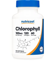 Chlorophyll (100mg) 120 Softgels - Gluten-Free, 60 Servings