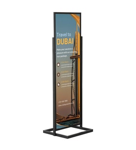 Eko Poster Pano 50x170cm Siyah