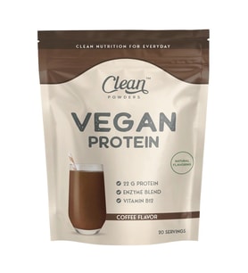 Clean Powders Vegan Protein 600 Gr Kahve