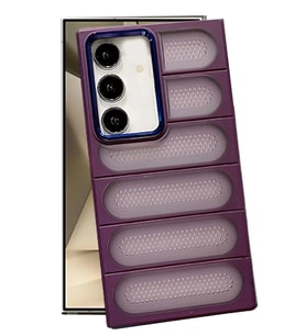 Durukar® Samsung Galaxy S24 Kılıf Airmax Silikon Kapak - Derin Mor