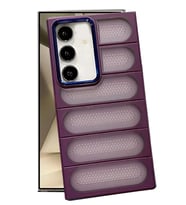 Durukar® Samsung Galaxy S24 Kılıf Airmax Silikon Kapak - Derin Mor