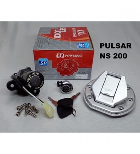 Bajaj Pulsar NS 200 Kontak Seti (Kontak-Depo Kapağı-Kilit)