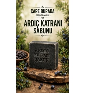 El Yapımı & Doğal Ardıç Katranı Sabunu
