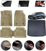 Ford Focus 5 Station Wagon Ust Uyumlu Paspas Araca Özel Bagaj Havuzu MBS Bej