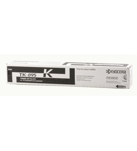 Kyocera TK-895K Black Siyah Orjinal Fotokopi Toneri FS-C8020-8025-8520-8525 12.000 Sayfa