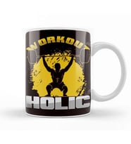 Workout Fan Gym Bodybuilding Weightlifting Fitness Sports Kupa Bardak Porselen