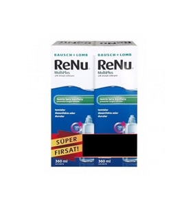 Renu Multiplus Lens Solüsyonu 360 ml - 2'li Avantaj Paketi (Eski Ambalaj)