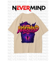 Neon Unisex Tişört Retro Vaporwave Tasarım %100 Pamuk (Bej)