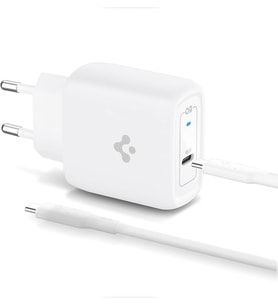 45W USB-C Hızlı Şarj Aleti + Örgü Şarj Kablo PPS 2.0 Desteği / Isı Düşürücü GaN Pro Akım Korumalı Güç Adaptörü Super Hızlı Şarj iPhone & Android & iPad & MacBook Type-C - ACH02589