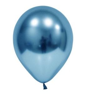 BALON KROM PARLAK 12 İNC MAVİ PK:50-