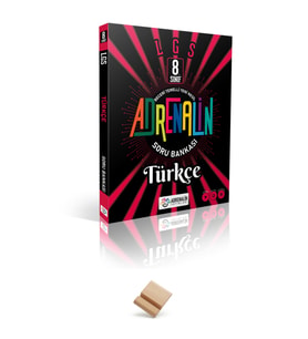 Adrenalin LGS 2027 8. Sınıf Türkçe Soru Bankası + Telefon Standı