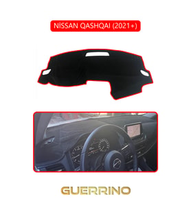NİSSAN QASHQAI 2021 +TORPİDO KORUMA HALISI KIRMIZI KENAR