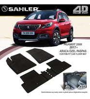 Peugeot 2008 Havuzlu Paspas 4,5D Sahler 2019 Sonrası