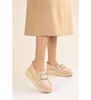 Toka Detay Kadın Loafer