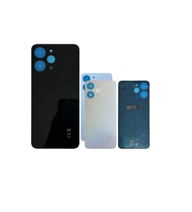Xiaomi Redmi 12 İle Uyumlu Arka Pil Kapak (Siyah)