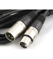 Xlr Kablo Dişi-Erkek 30 cm stereo balanslı kablo