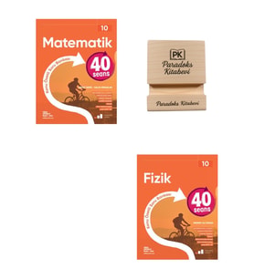 Okyanus 10. Sınıf 40 Seans Matematik ve Fizik Konu Özetli Soru Bankası + Telefon Standı