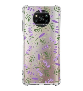 PrintiFy Poco X3 Pro Uyumlu Water Color 3 Baskılı Şeffaf Köşe Korumalı Antişok Kılıf