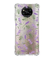 PrintiFy Poco X3 Pro Uyumlu Water Color 3 Baskılı Şeffaf Köşe Korumalı Antişok Kılıf