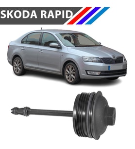 OTOZET Skoda Rapid 1.6 Dizel Yağ Filtre Kapağı 2012 - 2013