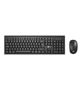Lecoo KW200 Kablosuz Klavye & Mouse Set Q Siyah