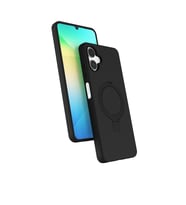 Samsung Galaxy A06 Regal Magsafe Standlı Kapak - Siyah