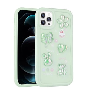 Apple iPhone 11 Pro Kılıf Kabartma Figürlü Parlak Toys Silikon Kapak