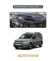 VOLKSWAGEN Caddy (2021+) TORPİDO KORUMA HALISI GRİ KENAR
