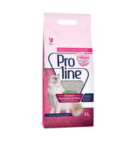 Proline Doğal Topaklanan Baby Powder Kokulu Kedi Kumu 5 Lt