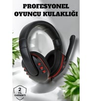 Yüksek Ses Kalitesi ve Aktif Gürültü Engelleme Özellikli Kablolu Mikrofonlu Kulaklık