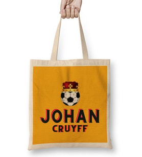 Johan Cruyff Art Gift Bez Çanta Uzun Saplı