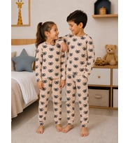 Monox %100 Pamuk Unisex Çocuk Pijama Takımı – Uzun Kollu