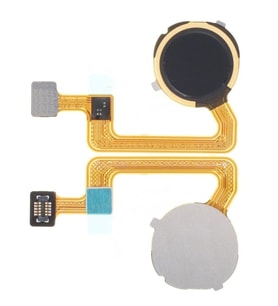 Xiaomi Redmi 12C Uyumlu Parmak İzi Tuş + Film  SİYAH 22120RN86G