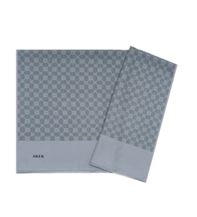 951 Aker Elegance Monogram Şal 1090100