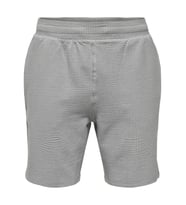 Only&Sons ONSKIAN LIFE REG SEERS. STRP SHORTS VD Gri Erkek Şort 22036544