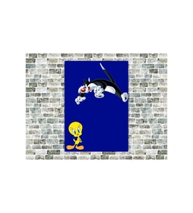 Sylvester Tweety Ahşap Tablo