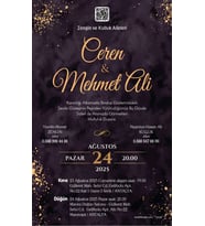 Nikah Düğün Nişan Kına Davetiyesi Beyaz Zarflı 5058 Kodlu