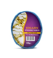 Kolajen Özlü Süngerli Sabun Banyo Duş Sabunu 120 G