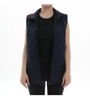LACİVERT BAKLAVA DESEN YELEK