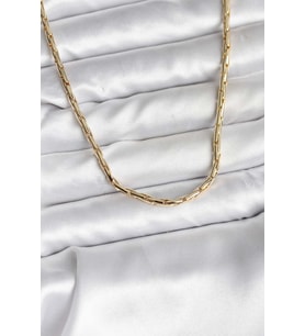 14K Gold Renk Kaplama Model CM Kadın Kolye 5886 - GLST1460-1654