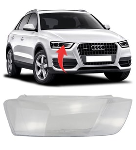 Audi Q3 Sağ Far Camı 2012-2015 8U0941030BCAM